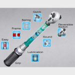 ⁦مفتاح عزم  1/2 بوصة كينج توني هـ . د صناعى 50 الي 350 نيوتن KING TONY 34464-2FG⁩ - الصورة ⁦6⁩