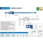 ⁦باكوليس ديجيتال اكيود 12 بوصة 300 مم دقة 0.01 مم فك طويل 90 مم  ACCUD⁩ - الصورة ⁦2⁩