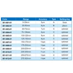 ⁦ميكرومتر قياس داخلى 30/5 مم بحلقة ضبط دقة 0.01 مم ACCUD⁩ - الصورة ⁦3⁩