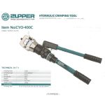 ⁦مكبس هيدروليك 400 مم فصل ذاتى ZUPPER CYO-400C⁩ - الصورة ⁦3⁩