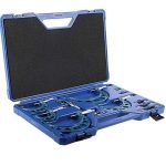 ⁦طقم ميكرومتر خارجى اكيود بالبوصة من 6-12 بوصة 6 قطع علبة معدن ACCUD⁩ - الصورة ⁦2⁩