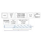 ⁦أنديميل 1ريشة 5مم ألمونيوم أسباني اكس 5 مم-80 مم ايزار   IZAR   R4415⁩ - الصورة ⁦4⁩