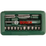 طقم مفكات وتشكيله من سنون بوش المفكات و اللقم 46 قطعه +مفك BOSCH  Sales-Campaign Set Mixed 46 Pc