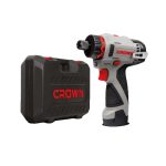 ⁦شنيور مفك بطارية كراون 12 فولت 2 امبير 30 نيوتن 2 بطارية موديل CROWN CT21072HBX-2BMC⁩ - الصورة ⁦2⁩