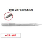 أجنة مسدسة بوز مدببة 400X28 مم اي بي تي APT