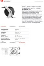 ⁦بكرة خرطوم شحم ساموا  15 متر بالخرطوم 3/8 بوصة أسباني موديل 506321 SAMOA⁩ - الصورة ⁦2⁩