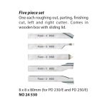 ⁦قطع حاده 5 قطع الماني PROXXON⁩ - الصورة ⁦2⁩