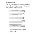 ⁦قطع حاده 5 قطع الماني PROXXON⁩ - الصورة ⁦2⁩