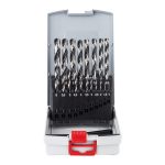 ⁦علبة بنط حدادي بوش 19 قطعه بوينت تيك من 1 مم الى 10 مم  BOSCH Set of HSS-PointTeQ 1-10 mm 19 Pcs⁩ - الصورة ⁦2⁩