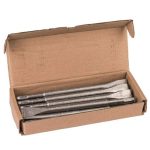 ⁦اجنة تكسير بوش مبططة كعب بلس 10 قطع  طول 25 سم ايكو BOSCH ECO SDS-Plus Flat Chisel 10 Pcs⁩ - الصورة ⁦2⁩