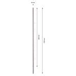 ⁦بنطة ماكس سفن كعب ماكس للخرسانة المسلحة مقاس 25 مم بوش BOSCH SDS-Max 7, 25x1200x1320 mm⁩ - الصورة ⁦2⁩