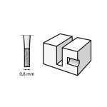 ⁦قاطعة نقش دريمل 8.0 مم DREMEL⁩ - الصورة ⁦2⁩
