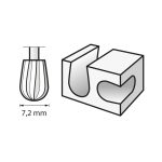 ⁦قاطعة عالية السرعة دريمل 2.7 مم (134) DREMEL⁩ - الصورة ⁦2⁩