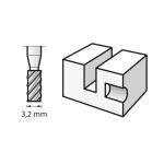 ⁦قاطعة عالية السرعة دريمل 2.3 مم (194) DREMEL⁩ - الصورة ⁦2⁩