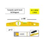⁦ميزان مياه ستابيلا توربيدو 2 عين 25 سم مغناطيسى بجراب ألمانى STABILA 81S RIM 17832⁩ - الصورة ⁦2⁩