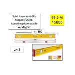 ⁦ميزان مياه ستابيلا 3 عين 100 سم مغناطيسى  96-2 M الماني STABILA⁩ - الصورة ⁦2⁩