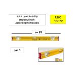 ⁦ميزان مياه ستابيلا 3 عين 81 سم المانى  R300 STABILA⁩ - الصورة ⁦2⁩