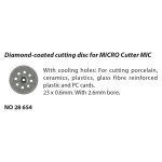 ⁦قرص قطع مطلي بالماس للقاطع الصغير NO 28 654 MIC الماني PROXXON⁩ - الصورة ⁦2⁩