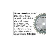 ⁦قرص تقطيع  28732 NO الماني PROXXON⁩ - الصورة ⁦2⁩