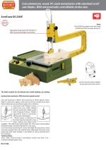 ⁦منشار اركيت بروكسون الماني PROXXON DS 230/E⁩ - الصورة ⁦3⁩