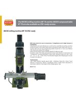 ⁦طاحونه دقيقه بروكسون الماني PROXXON MF 70/CNC⁩ - الصورة ⁦2⁩