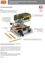 ⁦قاطع ميتري بروكسون الماني PROXXON KGS80⁩ - الصورة ⁦2⁩
