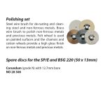 ⁦اقراص تلميع 28308 الماني PROXXON⁩ - الصورة ⁦2⁩