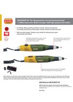 ⁦مطحنه وحده حفر بروكسون الماني PROXXON MICROMOT 60⁩ - الصورة ⁦5⁩