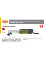 ⁦صاروخ زاوية طويلة العنق بروكسون الماني PROXXON LHW⁩ - الصورة ⁦6⁩