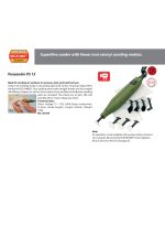 ⁦قلم صنفره بروكسون الماني PROXXON PS 13⁩ - الصورة ⁦2⁩