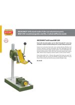 ⁦منصة حفر بروكسون الماني PROXXON MB 200⁩ - الصورة ⁦2⁩