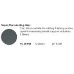 ⁦قرص صنفره فائق الدقه خشانه 1000 موديل  28668 الماني PROXXON⁩ - الصورة ⁦2⁩