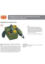 ⁦محول التيار الكهربائي بروكسون الماني PROXXON NG 2/E⁩ - الصورة ⁦2⁩