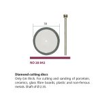 ⁦لقم رباط تصادمية 1/2بوصه دليل 2/1بوصه تايواني  KWG⁩ - الصورة ⁦2⁩