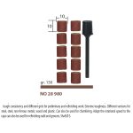 ⁦لقم رباط تصادمية طويلة دليل2/1 بوصه تايواني مقاس 1 بوصه KWG⁩ - الصورة ⁦2⁩