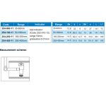 ⁦جهاز قياس بيضاوى سلندرات اكيود بالساعة 35-60 مم دقه 0.01 مم بركبة ACCUD⁩ - الصورة ⁦4⁩