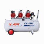 كمبروسر اي بي تي سعة 100 لتر 2.25 حصان  بدون زيت موديل APT - SGW550Z*3-100L