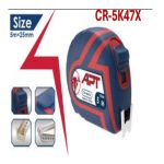 ⁦شريط قياس مستدير 5 متر 25 مم سلاح أبيض اتجاهين اي بي تي  - موديل APT CR-5K47X⁩ - الصورة ⁦3⁩