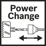 ⁦بنطه منشاريه 89 مم بوش للحديد و الألومنيوم BOSCH  Sheet Metal holesaw 89 mm, 3 1/2⁩ - الصورة ⁦4⁩