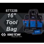 ⁦شنطة عدة قماش FABRIC- 19POCKET 16" - 400مم  KING TONY⁩ - الصورة ⁦4⁩