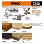 ⁦صينية فيديا خشب أبلاكاش / حبيبى 12 بوصة 30 مم 96 سن موديل 281.696.12M ايطالي CMT⁩ - الصورة ⁦2⁩