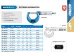 ⁦ميكروميتر خارجي 75 /100 مم دقه 0.01 مم ACCUD⁩ - الصورة ⁦2⁩