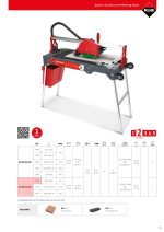 ⁦مكن روبي  قطع رخام و جرانيت 1.1 حصان 85 سم مقاس 8 بوصة أسبانى موديل RUBI 8DU-200 EVO⁩ - الصورة ⁦10⁩