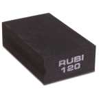 اسفنجه روبي الماظ تلميع بعد القطع خشانة 120 RUBI