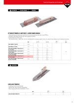 ⁦بروة روبي 48 سم يد خشب 12*12 مم RUBI⁩ - الصورة ⁦2⁩