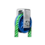 ⁦سلم الومنيوم ميتافورم طراز 36 وصلتين منزلقتين بحبل وهوك اتوماتيك (24 درجة مزدوج 7.10م - 48 درجة مفرد 12.20م ) METAFORM⁩ - الصورة ⁦4⁩