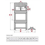 ⁦مكبس ميجا هيدروليك سليندر منزلق كهرباء 50 طن اسباني موديل   MEGA PRD50E⁩ - الصورة ⁦3⁩