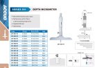⁦ميكرومتر قياس اعماق 300/0 مم قاعدة 101.5 * 17 مم دقة 0.01 مم ACCUD⁩ - الصورة ⁦2⁩