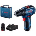 ⁦شنيور بطاريه بوش عاده و دقاق 12 فولت ليثيوم ايون يمين وشمال مBOSCH – GSB 12V-30اليزي BOSCH - GSB 12V-30⁩ - الصورة ⁦2⁩