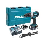 ⁦شنيور ماكيتا بطاريه 18 فولت موديل - MAKITA  DDF458RFE⁩ - الصورة ⁦2⁩